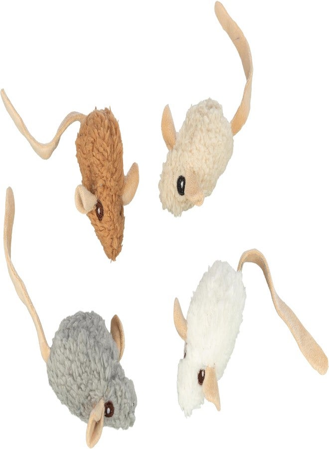 TRIXIE Mouse Plush Cat Toy with Catnip | Soft & Tossable Interactive Cat Toy for Indoor Cats | Encourages Play, Curiosity & Natural Hunting Instincts, 18 cm - Image 1